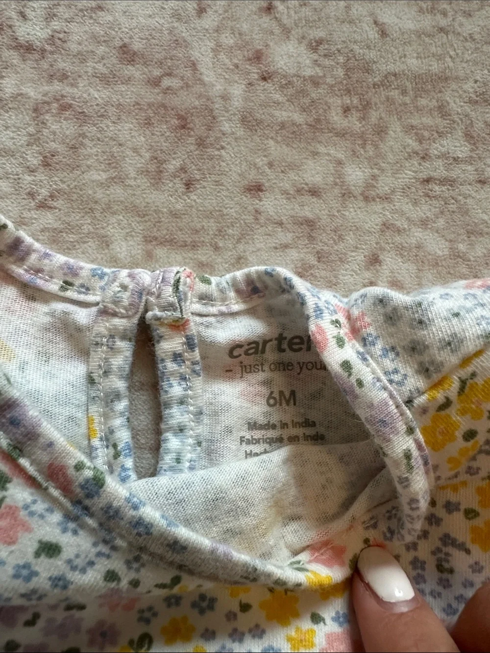 Carters floral dress with bloomers